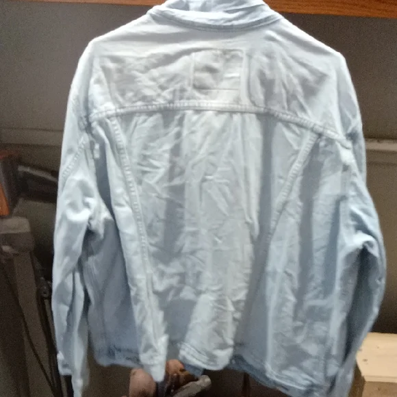 Levi's Light Blue Denim Trucker Jacket - Men's Casual - Picture 3 of 3